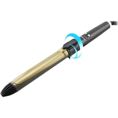 Electric Rotatary Hair Curling Wand Hairstyle Curler Barrel Iron Beach Wave Rotation Simply Roller Style Waving Curl Tongs Waver