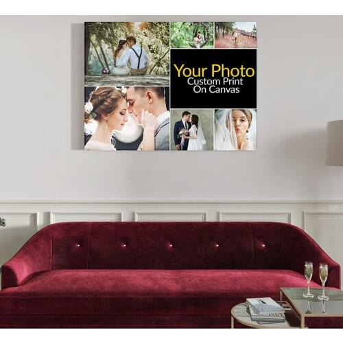 Photo Canvas Photo Collage Pringting Custom Print On Canvas Paintings Wall Art Poster Pictures For living Room Home Decor