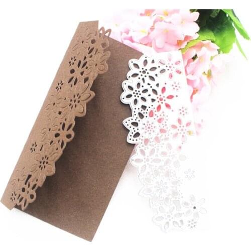 Metal Cutting Die Of Hollow Lace Scrapbooking Mold Paper Cards Postcard Handmade Craft Stencil Album Handcraft Embossing Moulds