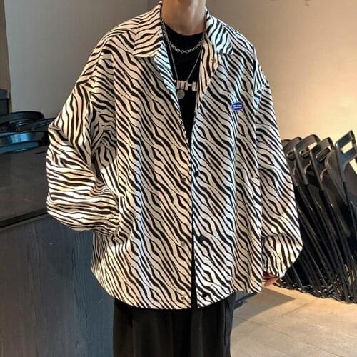 Male Korean Fashions Coats Men Japanese Streetwear Jackets Coats 2021 Spring Mens Print Hip Hop Harajuku Windbreaker