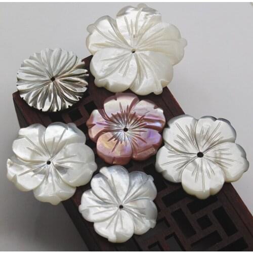 Natural Mother-of-pearl Powder Black Bauhinia Jewellery and Jewelry Making DIY Necklace Bracelet Earrings Jewelry Accessories