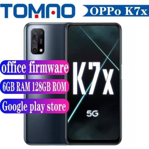 Original Official New OPPo K7x Mobile phone 90Hz 6GB 8GB RAM 128GB 256GB ROM 48MP Camera 5000Mah Big Battery 30W VOOC Android 10