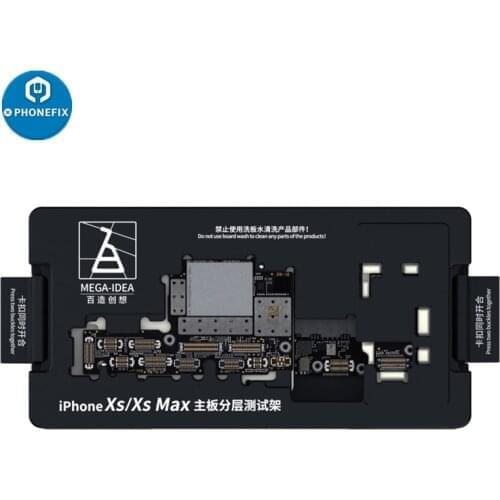QIANLI Mega Idea Motherboard Layered Test Jig Fixture For IPhone X XS MAX Middle Level Logic Board Function Test Repair Tool