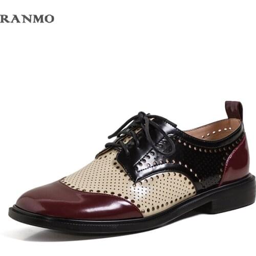 Туфли на шнуровке RANMO China At AliExpress