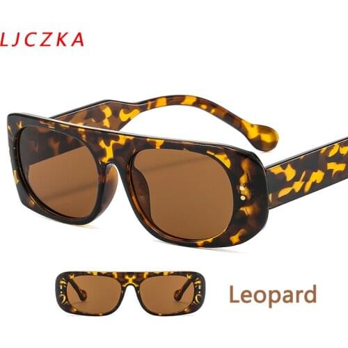 Retro Small Rectangle Sunglasses Women Punk Sun Glasses Ladies 2021 Luxury Brand Designer Square Eyeglasses gafas de sol mujer