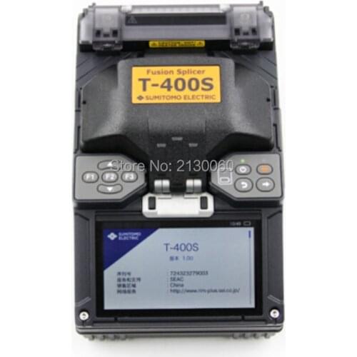 T-400S 6 motor core alignment FTTH splicer I3 Optical fiber welding machine Japan Sumitomo T-400S optic fiber fusion splicer