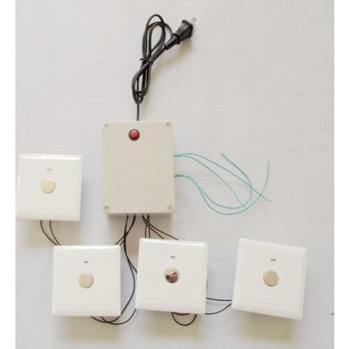 Takagism game real life escape room game props for escape from the mysterious room/ touch four switches to open the lock