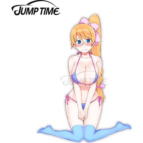 Jump Time Aquarion EVOL Mix 9.6 Anime Sexy Girl Vinyl Decal Window Car stickers