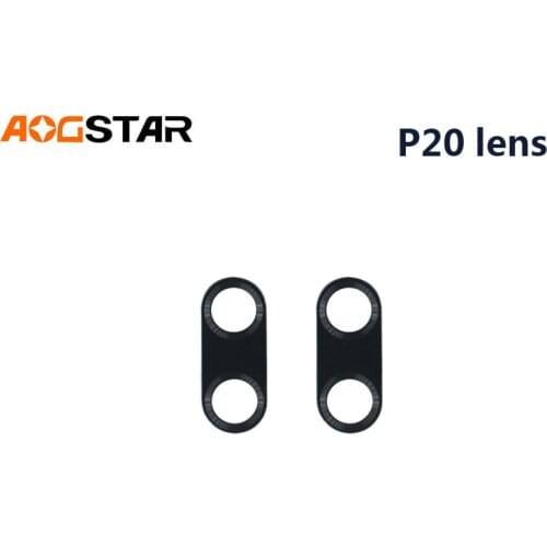 2pcs 100% New Retail Back Rear Camera Lens For Huawei P20 Camera Cover Glass With Adhesives