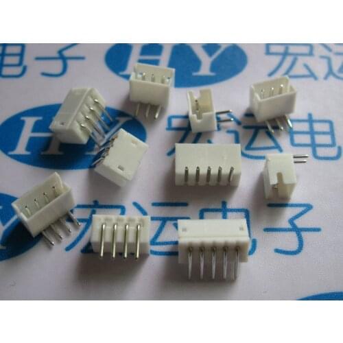 50pcs JST ZH 1.5mm 2P/3P/4P/5P/6P/7P/8P/9P/10P Right Angle pin Female Connector