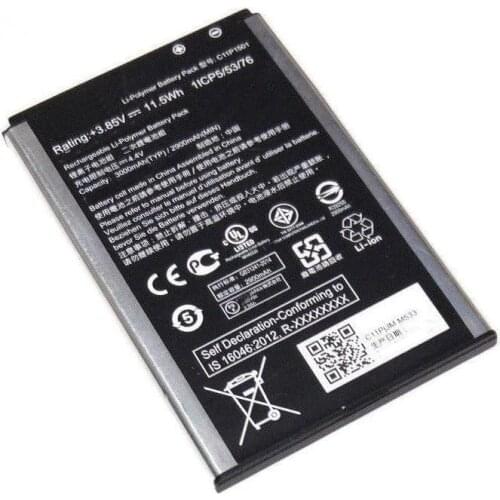 1x 3000mAh C11P1501 Battery For ASUS ZenFone2 Laser 5.5"/6" zenfone selfie ZE550KL ZE600KL ZE601KL Z00LD Z011D ZD551KL Z00UD 2