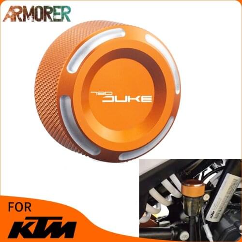 Motorcycle Accessories For KTM 790DUKE L 790 DUKE 2018 2019 2020 Motorcycle CNC Aluminum Rear Brake Fluid Reservoir Cover Cap
