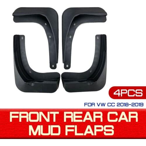 Car Front Rear Car Mudguards Fender for VW CC 2010 2011 2012 2013 2014 2015-2019 Flares Mud Guard Flap Anti Splash Mudflaps