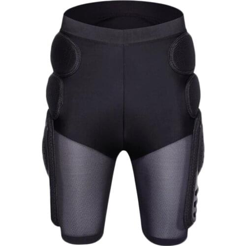 Breathable Motorcycle Armor Motocross Knee Protector Shorts Skating Extreme Sport Protective Gear Hip Pad Pants P-01