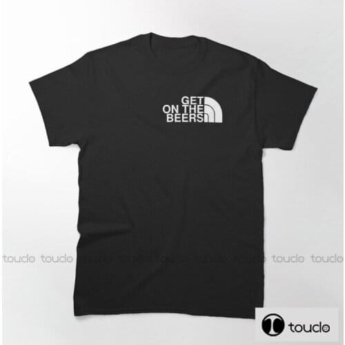 Get On The Beers Star T Shirt Men Fashion Tops Summer T-Shirt 100% Cotton Mans Tshirt High Quality Short Sleeve Shirt Unisex