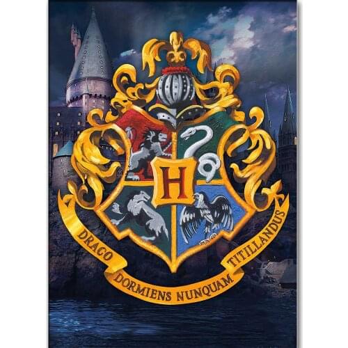 Hot 5D DIY Diamond Embroidery Harry Icon Home Decoration Diamond Painting Cartoon Castle Cross Stitch Mosaic Art Decoration