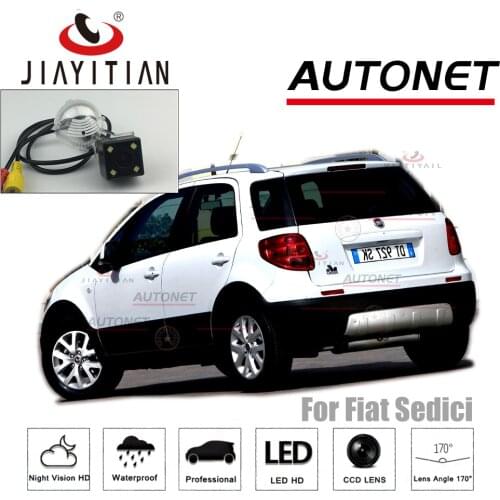 JIAYITIAN Car Rear View Camera For Fiat Sedici 2007~2014 CCD Night Vision/Reversing backup Camera/ License Plate Light camera