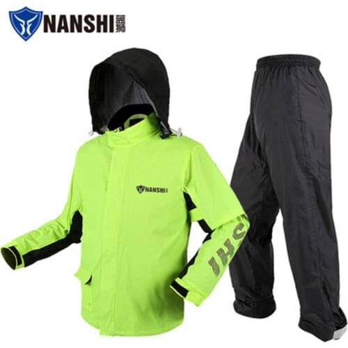 Motorcycle Raincoat+Rain Pants Motorcycle Rain Suit Waterproof Motorcycle Rain Jacket Poncho Riding Motorbike Rain Coat Men