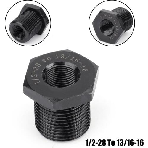 1/2-28 To 13/16-16 Oil Filter Threaded Adapter Stronger Than Aluminum New