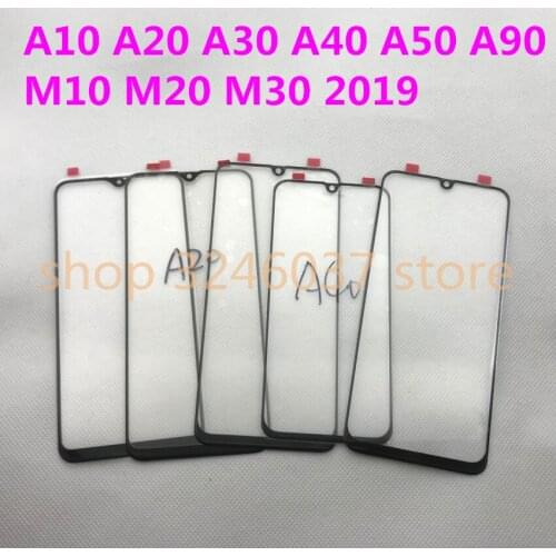 NEW Original For Samsung Galaxy A10 A20 A30 A40 A50 A60 A70 A80 A90 2019 M10 M20 M30 LCD Front Touch Screen Outer Glass Lens