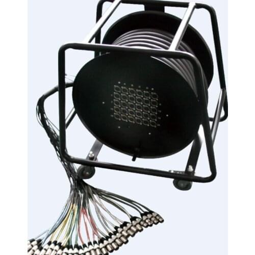 High quality KL 32 Channel 24+8 100' (30 Meter) Snake Cable on Reel-Compatible