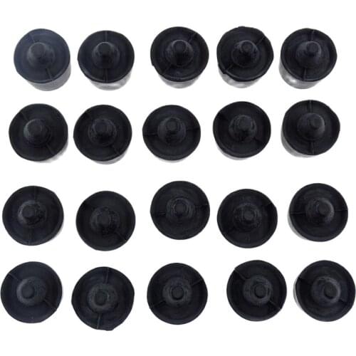 20 Pcs Door Bumper Shockproof Absorbing Buffer Rubber Stopper Polo Sharan Viloran Bora Golf Scirocco 1K8 837 529