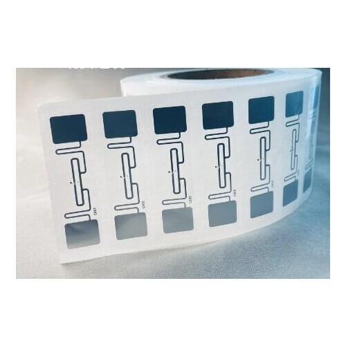 50pcs 860-960MHz RFID electronic label 9962 label Alien h9 Adhesive Tag 688BITS Alien Higgs-9 chip UHF Wet Inlay 75*24mm