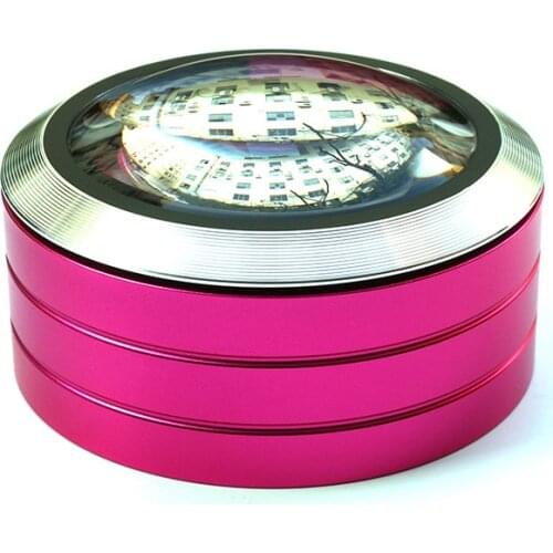 Magnification 5x K9 Optical Table Newspaper Reading Helping Magnifying Glass with LED Light Paperweight Magnifier Portable Loupe