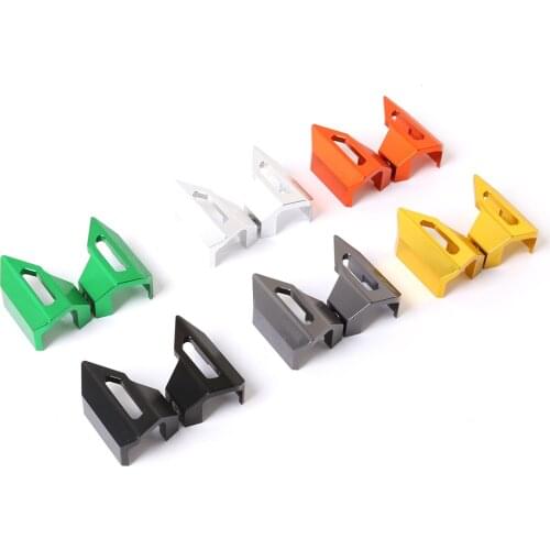 For Kawasaki Z1000 CNC Aluminium Cable Clip Clamps Brake Cable Guides Clip Buckle Housing Hose Tube Guides Brake Oil Tube Clamps