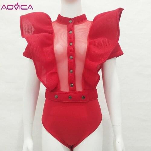 Aovica Openwork Blouses