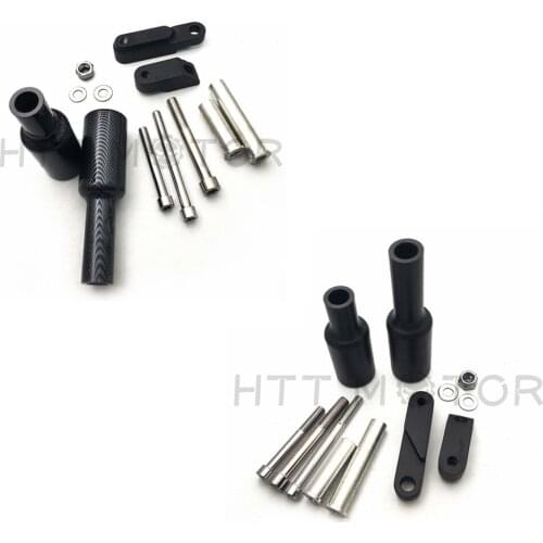 Free Shipping Motorcycle Carbon Fiber Frame Slider Crash Protection For 2012-2013 Honda CBR 1000RR Aftermarket Motor Parts 12-13