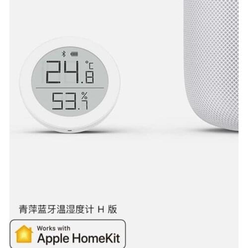 Youpin Cleargrass Qingping Bluetooth Thermometer Hygrometer Temperature and Humidity Sensor Supports for HomeKit and Apple