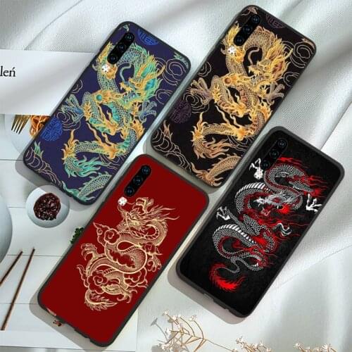 Dragon art aesthetics Phone Case For Huawei honor Mate P 9 10 20 30 40 Pro 10i 7 8 a x Lite nova 5t