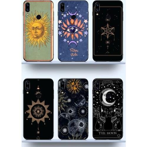Tarot Witches moon Mystery totem Phone Case For Xiaomi Redmi note 7 8 9 t max3 s 10 pro lite funda shell coque cover