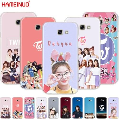 HAMEINUO TWICE Kpop cell phone case cover for Samsung Galaxy A3 A310 A5 A510 A7 A8 A9 2016 2017 2018