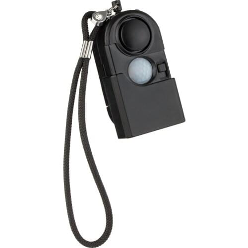 Travel Infrare PIR Motion Sensor Detector Security Alarm Camping Protection Self Defense Travel Anti-theft Personal Alarm Hot