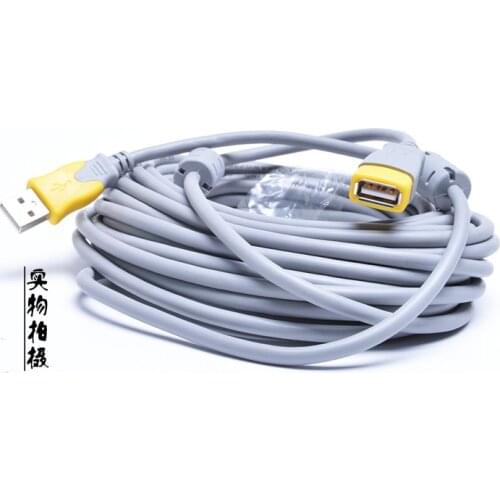 New 10M 1.4M USB 2.0 Cable Male to Male USB Extension Cable Line for Orange Pi for Laptop PC Raspberry Pi 3 computer