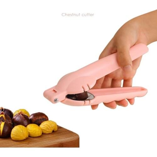 2 in 1 Multifunction Nut Cracker Stainless Steel Sheller Nutcracker Chestnut Claws Walnut Nut Opener Metal Clips Kitchen Tools