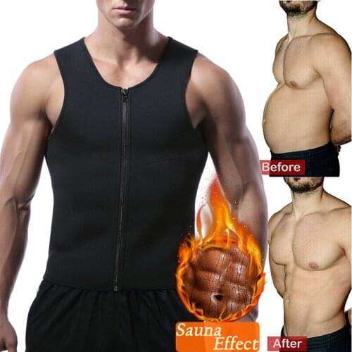 Man Slimming Body Shaper Male Waist Trainer Cincher Corset Men Body Modeling Belt Tummy Slimming Strap Fitness Sweat Shapewear