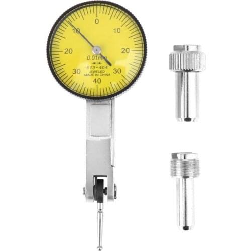 Portable 0-0.8mm Precision Dial Test Indicator Waterproof Shockproof Lever Gauge Meter Measuring Tool Scale Meter