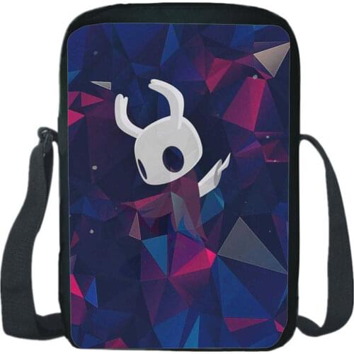 Hollow Knight Messenger Bag Fashion Multifunctional Game Cosplay Shoulder Bag Boy Girl One-shoulder Diagonal Knapsack