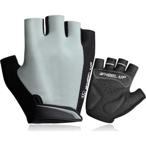 Cycling Gloves Half Finger Anti Slip Breathable Gloves Summer Shockproof Sport Gloves For Bicycle Mountain Bike Mittens D0206