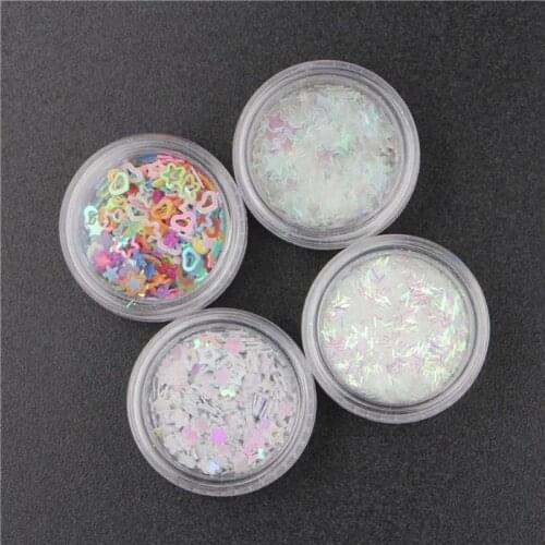 Y1UE 34 Colors Resin Pigment Mica Powder Glitters Sequains Nail Art Jewelry Making