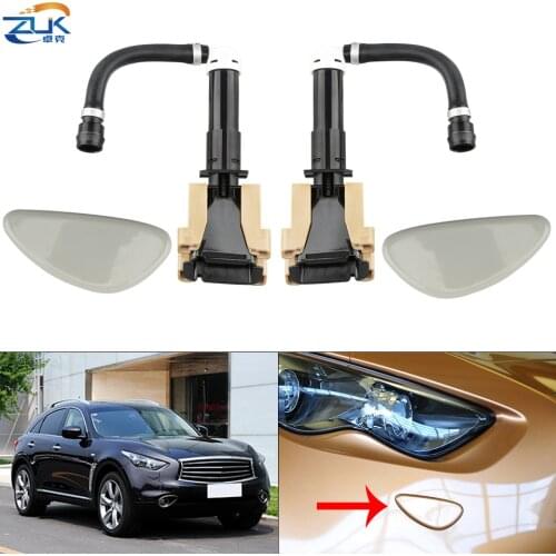 ZUK For INFINITI 2014 2015 For QX70 2008-2013 For FX35 FX37 FX50 Front Headlight Water Sprayer Jet Actuator With Cap Cover Lid