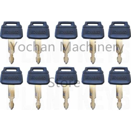 10 PCS K250 Ignition Key For Kebelco Case Excavator Wheel Loaders Wholesale SK-8