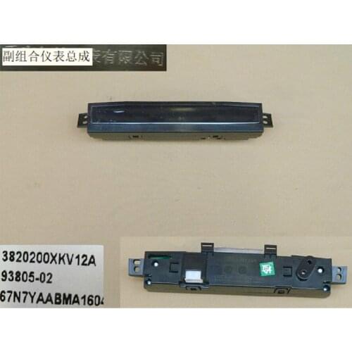 3820200xkv12a auxiliary combination instrument assembly