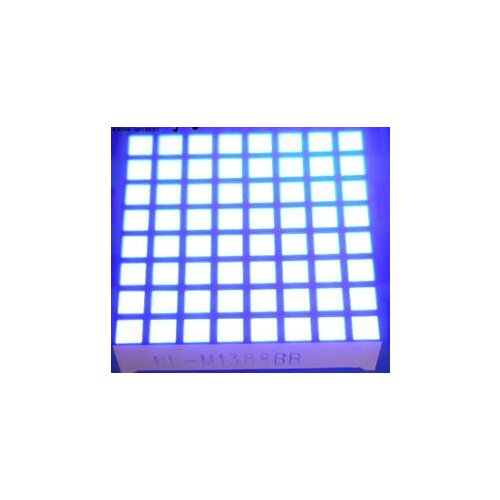 FREE SHIPPING 10PCS x 3MM 8X8 Blue Red White 32*32 Square LED Dot Matrix Digital Tube 1288BB 1288BS 1288BW LED Display Module