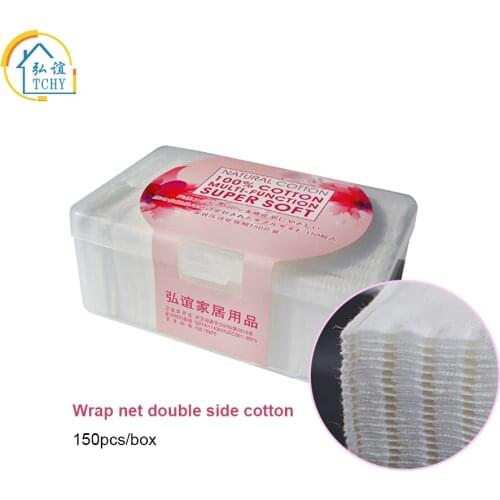 TCHY Makeup Removing Cotton Pads Nail Polish Remover Wipe Facial Tissue Tecidos Facial Cleaning Pad Face Cleaning Organic