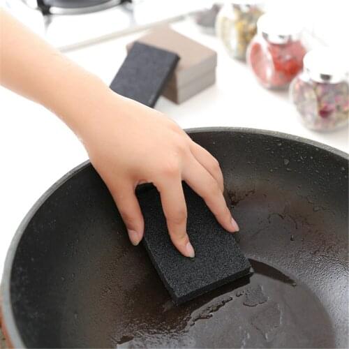 Dishwashing Sponge Kitchen Nano Emery Magic Clean Rub Pot Rust Focal Stains Sponge Removing Kitchen Tool Cleaning Brush Sponges