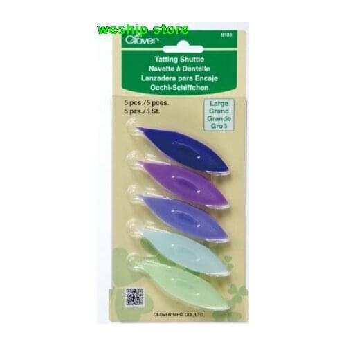 SET OF JP clover lace knitting machine Large Grand Tatting shuttles Navette & Dentelle for DIY Beaded tools
